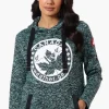 Canada Weather Gear Chest Logo Fleece Hoodie - Teal