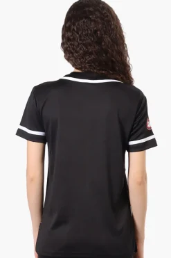 Canada Weather Gear Chest Logo Baseball Tee - Black
