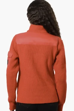 Canada Weather Gear Sweater Knit Polyfill Lightweight Jacket - Red