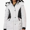 Canada Weather Gear Vegan Leather Insert Parka Jacket - Grey