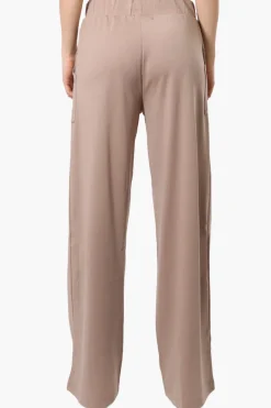 Costa Blanca Wide Leg Pants - Beige