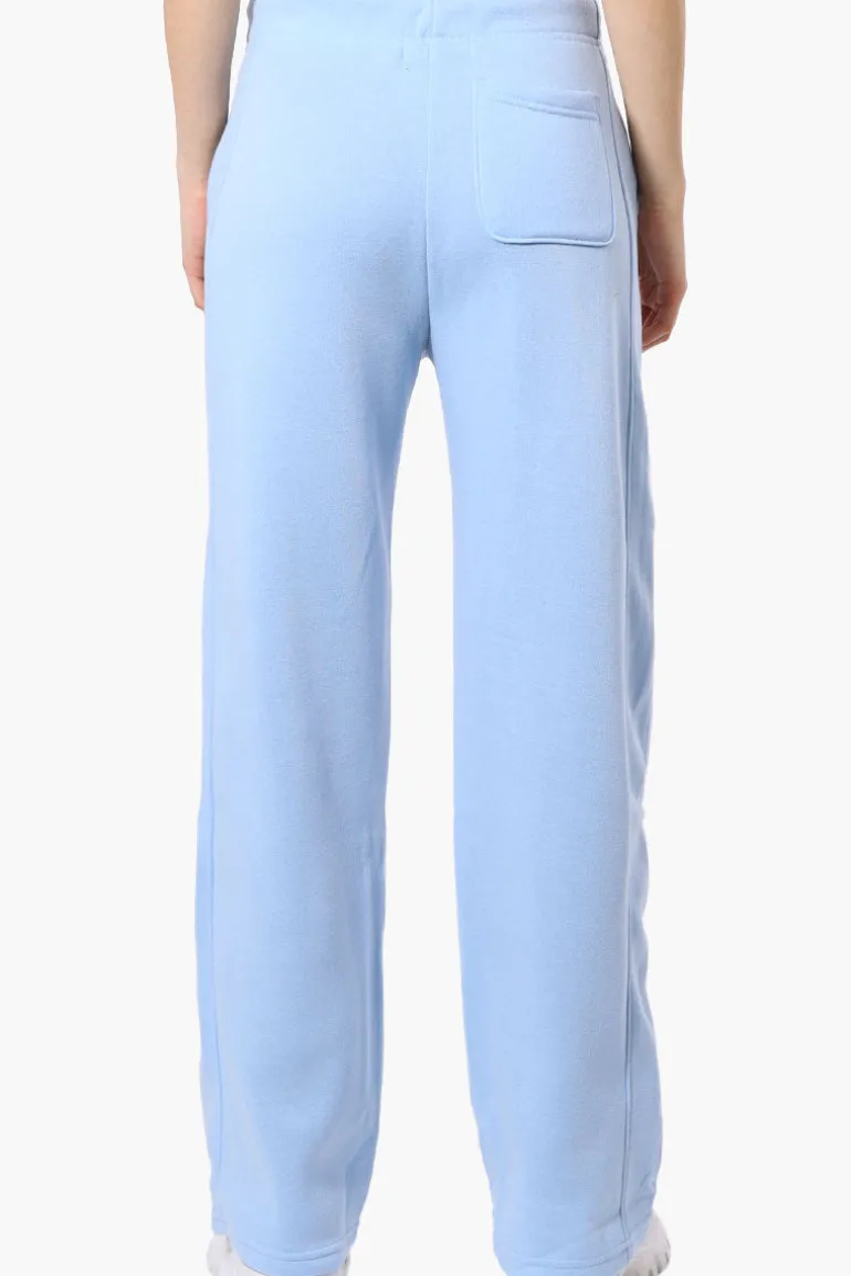 Fahrenheit Aspen Print Fleece Sweatpants - Blue