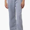 Fahrenheit Fleece Wide Leg Cargo Sweatpants - Grey