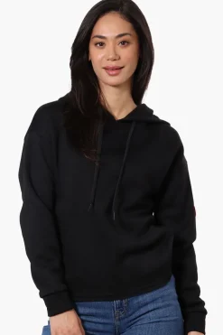 Fahrenheit Solid Basic Hoodie - Black