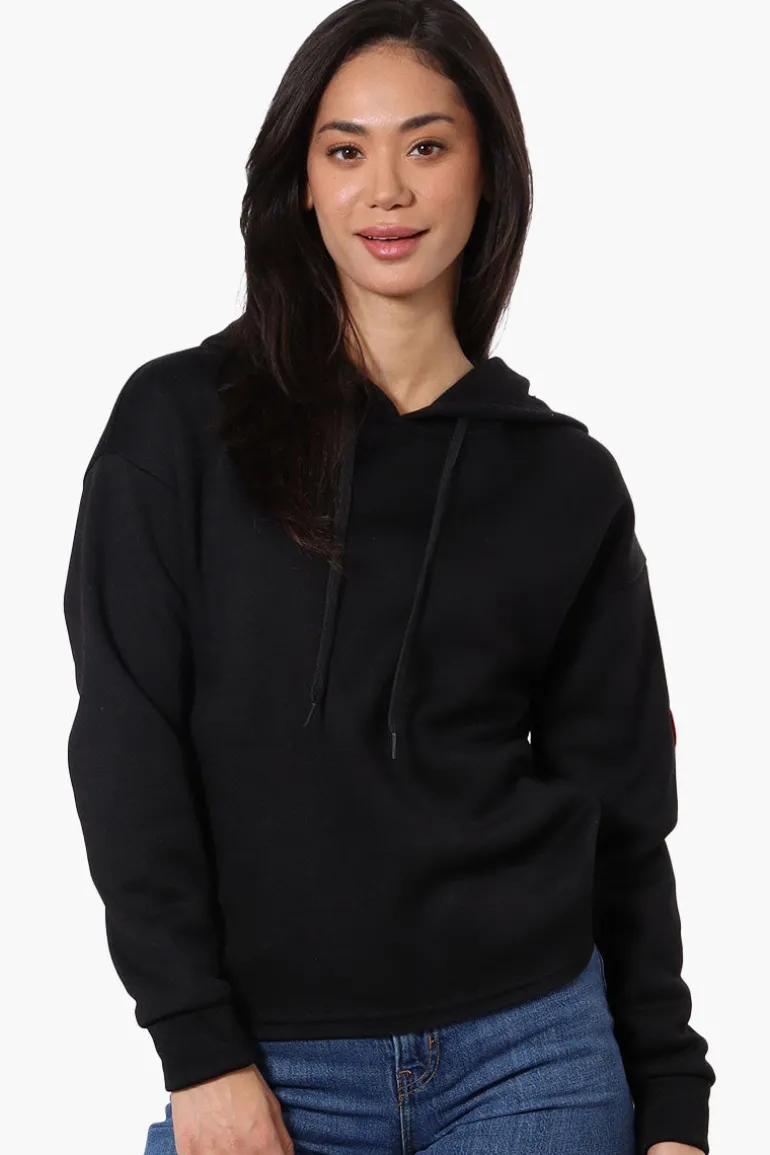 Fahrenheit Solid Basic Hoodie - Black