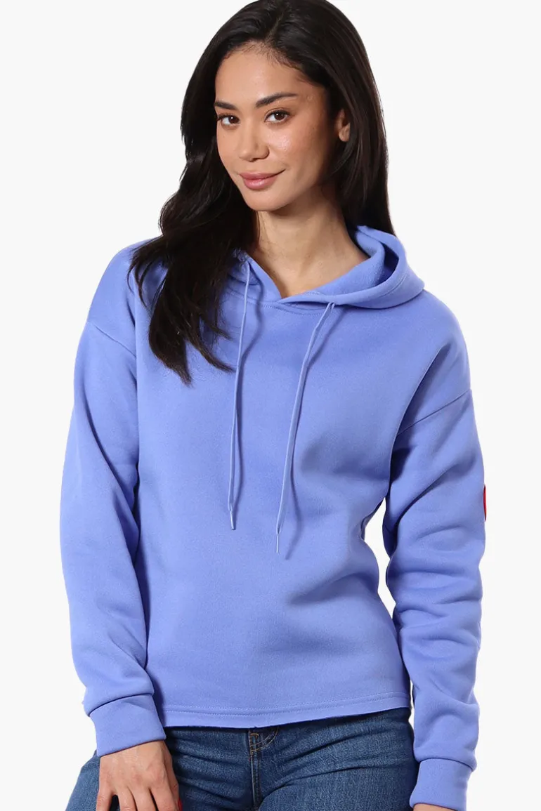 Fahrenheit Solid Basic Hoodie - Blue