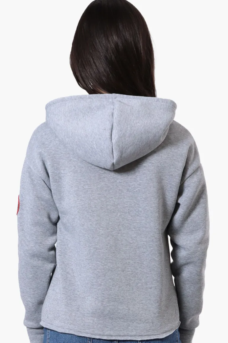 Fahrenheit Solid Basic Hoodie - Grey