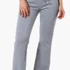 Fahrenheit Tie Waist Flared Sweatpants - Grey