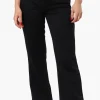 Fahrenheit Tie Waist Flared Sweatpants - Black