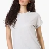 Runaway Bay Sport Basic Cuffed Sleeve Tee - Grey