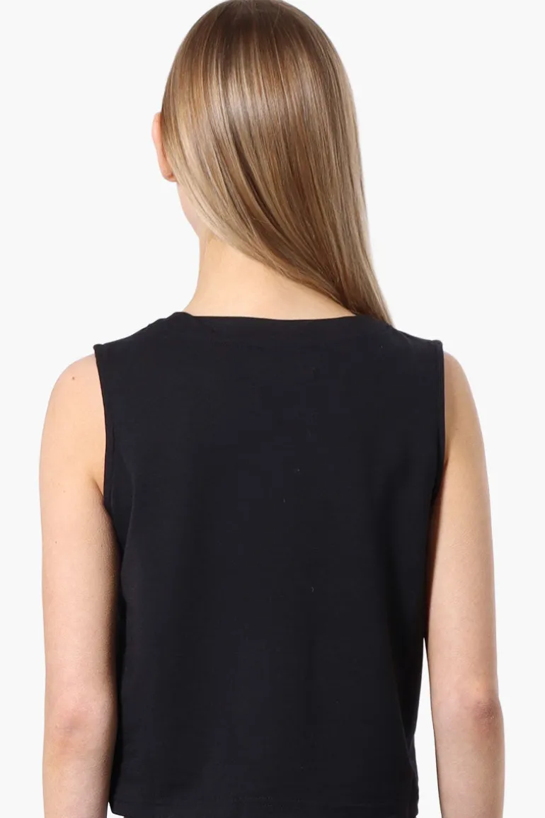 Runaway Bay Sport Button Down V-Waistcoat Vest - Navy