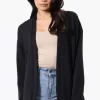 Runaway Bay Sport Long Sleeve Wrap Cardigan - Black