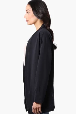 Runaway Bay Sport Long Sleeve Wrap Cardigan - Navy