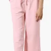 Runaway Bay Tie Waist Wide Leg Pants - Pink