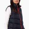 Super Triple Goose Solid Bubble Vest - Navy